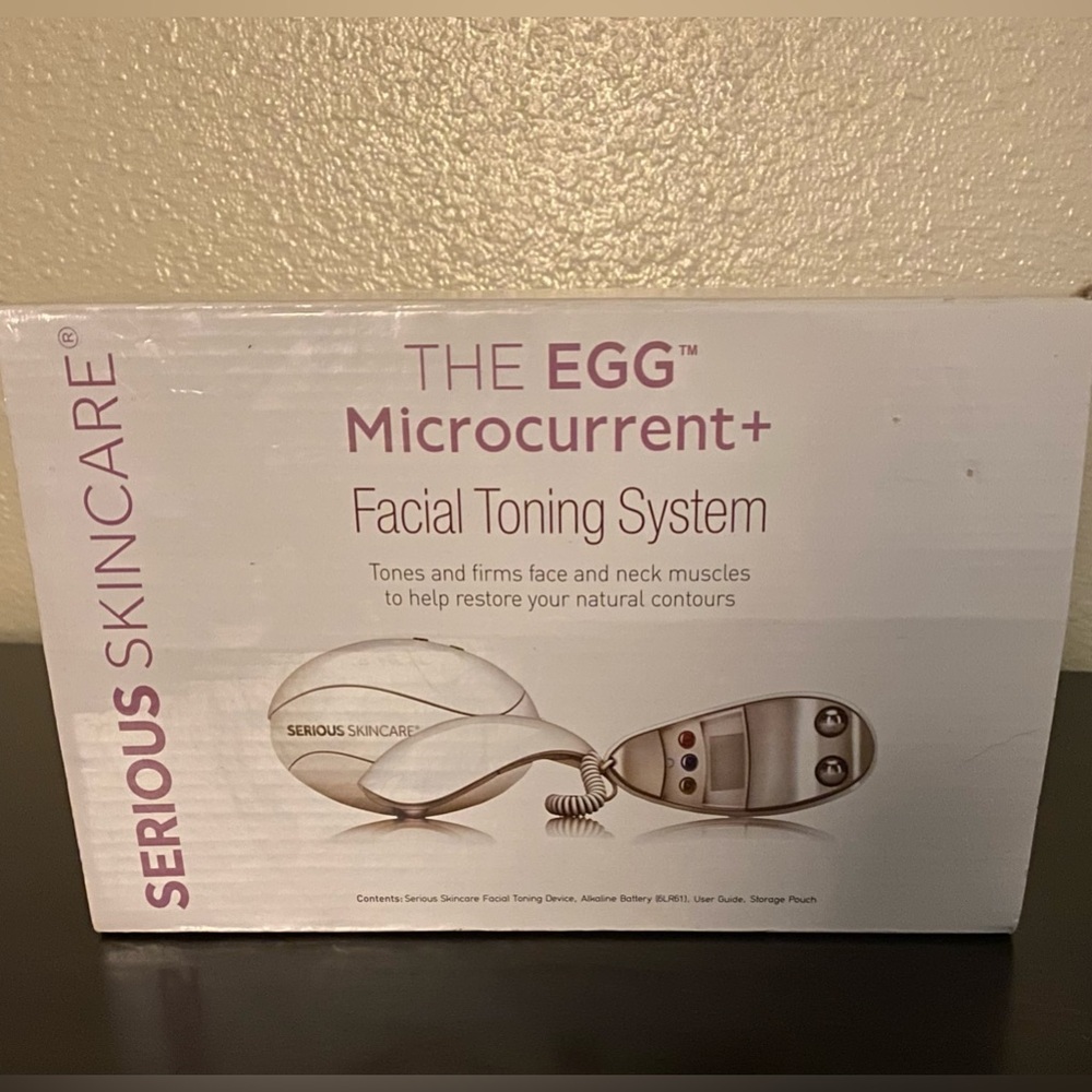 Serious Skincare The Egg Microcurrent Facial Toning System | Anti Aging Device - Picture 2 of 3